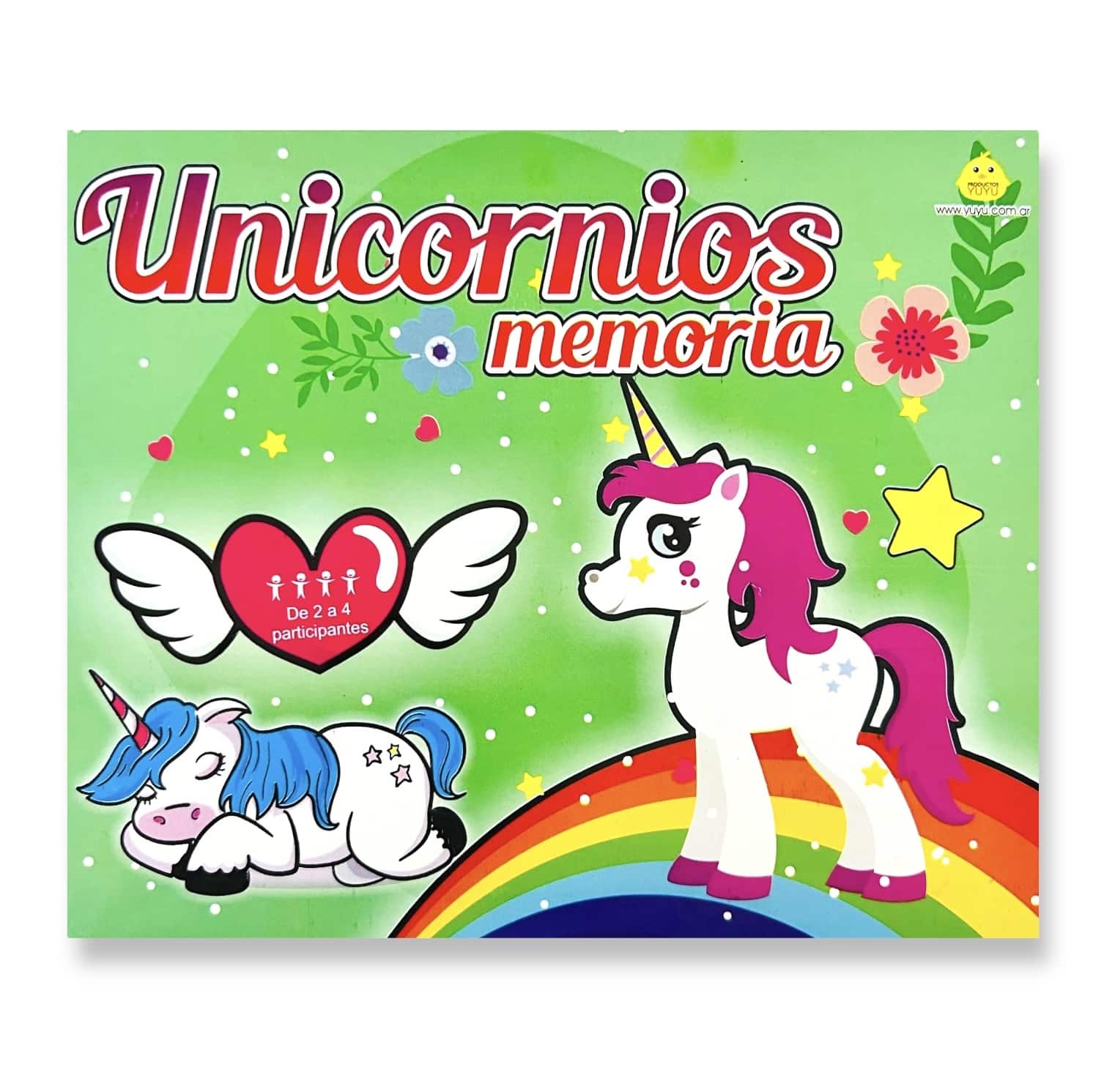 Juego de caja Unicornio Memoria