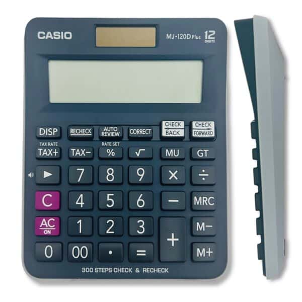 Calculadora Casio MJ-120D Plus Check y Recheck