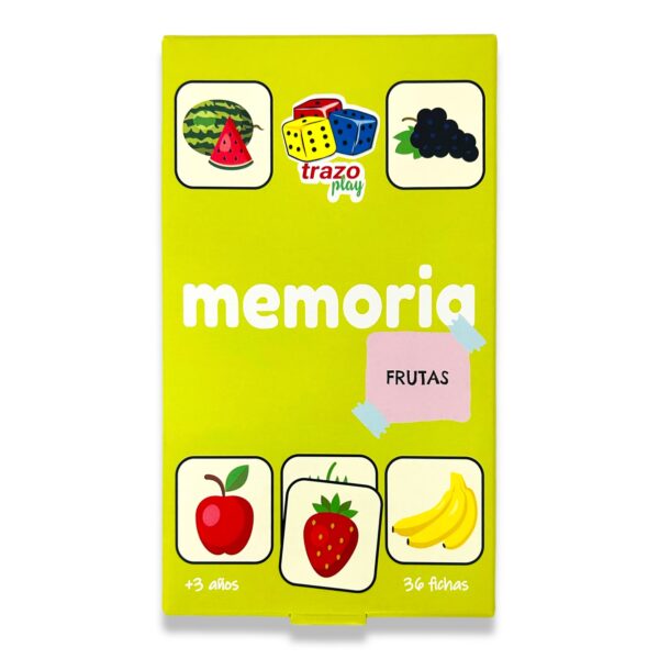 Juego de Memoria Frutas