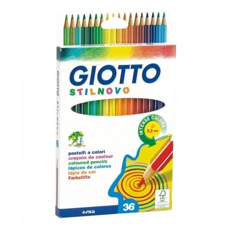 lapices color Giotto x36 Stilnovo